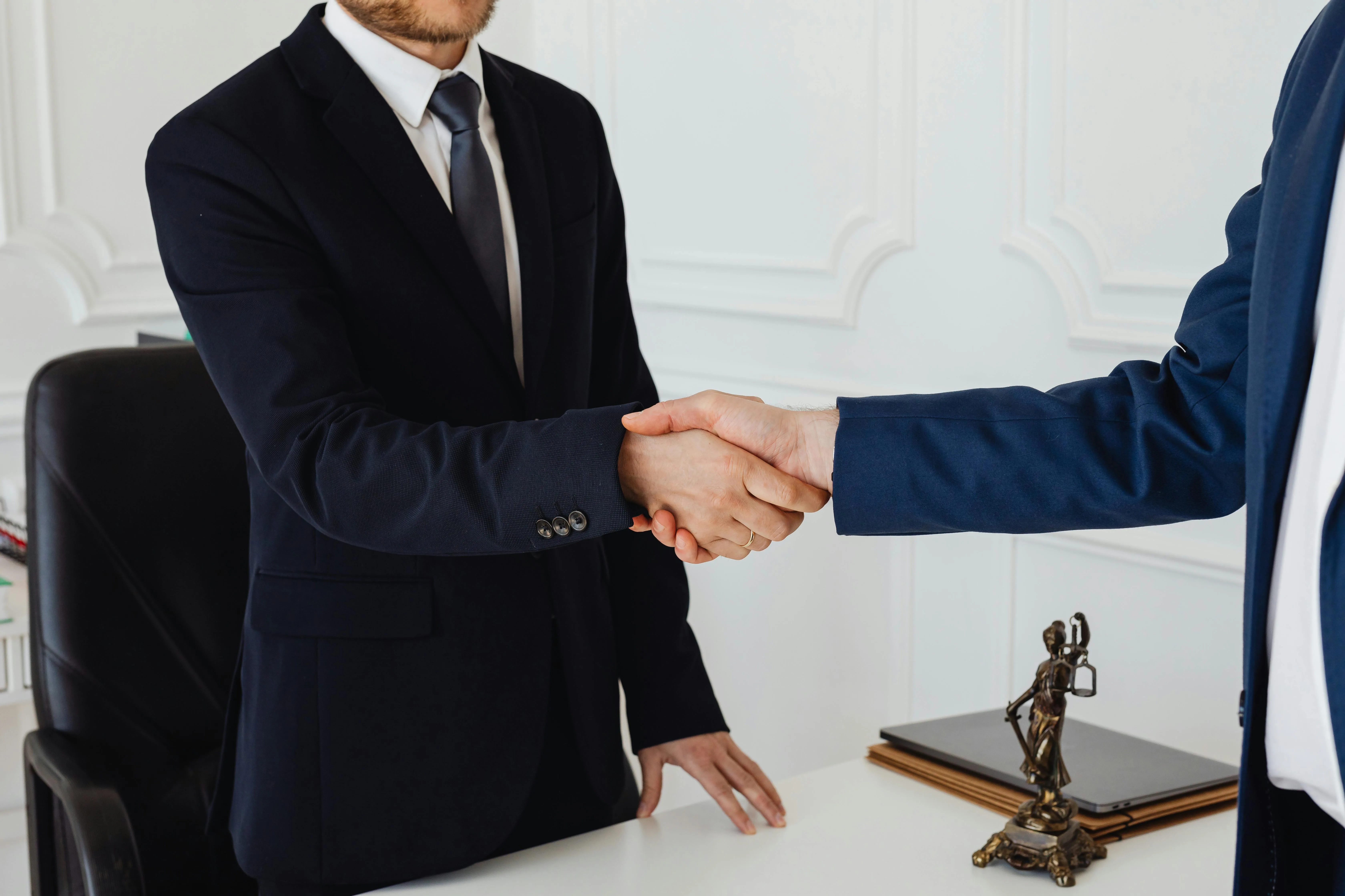 Business handshake